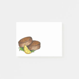 Post-it® Gâteaux De Crabe Du Maryland Crabcake Poster Son