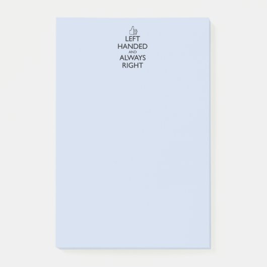 POST-IT® GAUCHE ET TOUJOURS BONNES NOTES POST-IT (Devant)