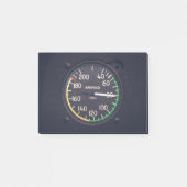 Post-it® Gauge de l'Airspeed (Devant)