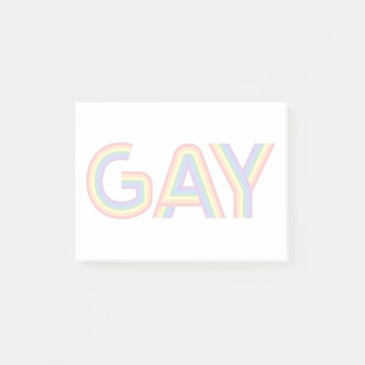 POST-IT® GAY (Devant)