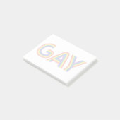 POST-IT® GAY (Incliné)