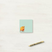 Post-it® Geek Cochon Funny Boar animal sauvage (Sur un bureau)