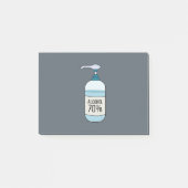 Post-it® Gel Sanitizer à la main avec 70% d'alcool (Devant)
