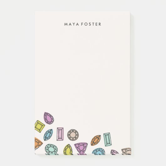 Post-it® Gemmes (grandes) - ivoire (Devant)