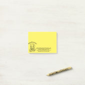 Post-it® "« Gemütlichkeit »" (Sur un bureau)