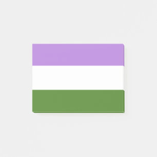Post-it® Genderqueer Pride