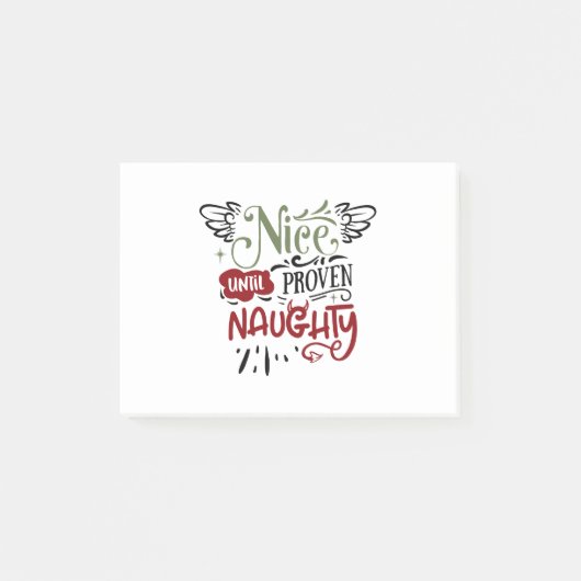 Post-it® Gentil jusqu'à ce qu'il soit prouvé vilain (Devant)