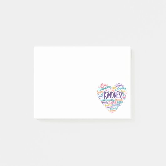 Post-it® Gentillesse compassion empathie et respect (Devant)