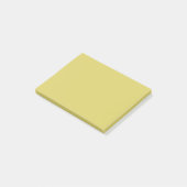Post-it® Gentle Warm Yellow Minimalist  (Incliné)