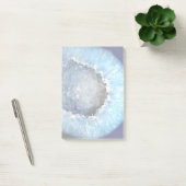 Post-it® Géode cristal bleu tombé (Bureau)