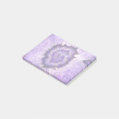 Post-it® Géode d'âge violet de plumes (Incliné)