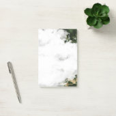 Post-it® Géode Emerald Green Watercolor (Bureau)