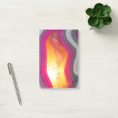 Post-it® Géode rose Fallen (Bureau)