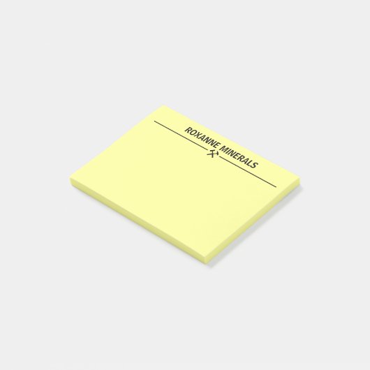 Post-it® Geologist's Custom (Incliné)