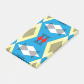 Post-it® Geometric Convergence in Blue and Gold (Incliné)