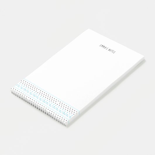 Post-it® Géométrie bleue (Incliné)