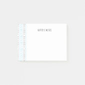 Post-it® Géométrie bleue (Devant)
