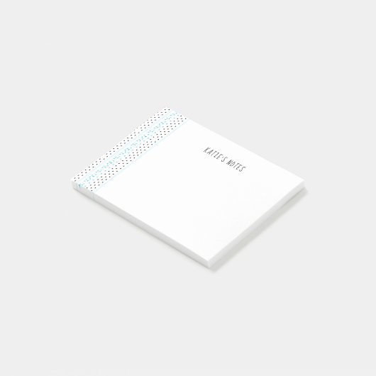 Post-it® Géométrie bleue (Incliné)
