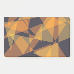 Post-it® Géométrique, cool, tendance, moderne, triangles si