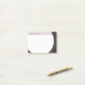 Post-it® Géométrique Moderne Métallurgique n'importe quel t (Sur un bureau)