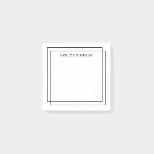 Post-it® Géométrique moderne simple (Devant)