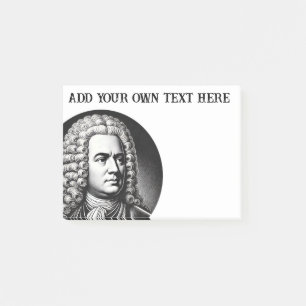 Post-it® Georg Friedrich Handel Music Lover Texte personnal
