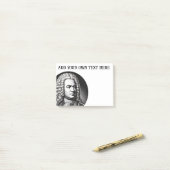 Post-it® Georg Friedrich Handel Music Lover Texte personnal (Sur un bureau)