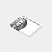 Post-it® Georg Friedrich Handel Music Lover Texte personnal (Incliné)