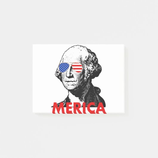 Post-it® george washington merica (Devant)