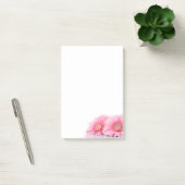 Post-it® Gerbera Rose Daisies Photographie élégante (Bureau)