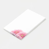 Post-it® Gerbera Rose Daisies Photographie élégante (Incliné)