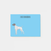 Post-it® German Shorthred Pointer dog (Devant)