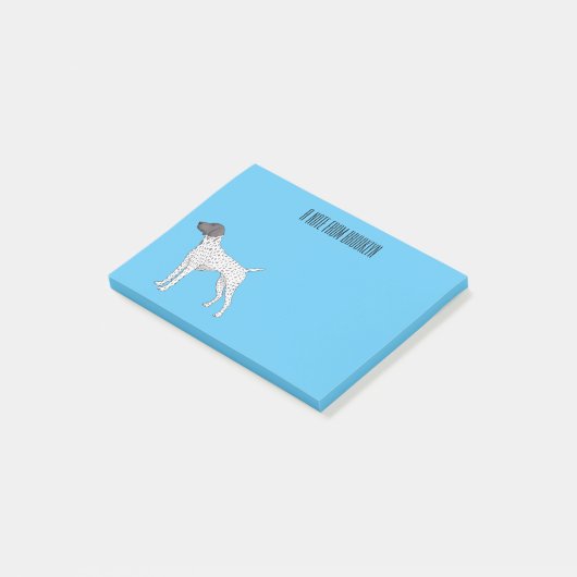 Post-it® German Shorthred Pointer dog (Incliné)