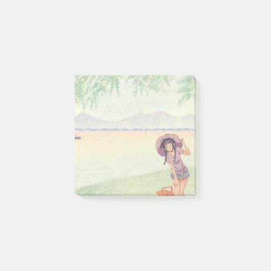 Post-it® Ghibli Inspired Style 4 Sticky Notes (Devant)