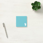 Post-it® Ghost Post Notes Bleues (Bureau)