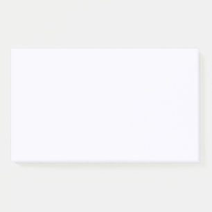 Post-it® Ghost White JUMBO