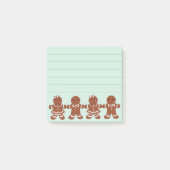 Post-it® Gingerbread Girls Boys Post It Notes (Devant)