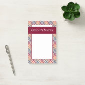 Post-it® Gingham d'automne (Bureau)