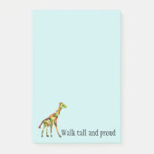 Post-it® Girafe grande et fière (Devant)