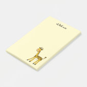 Post-it® girafe mignonne (Incliné)