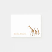 Post-it® Girafe Monogramme (Devant)