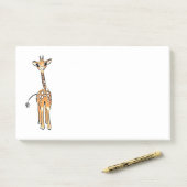 Post-it® Giraffe (Sur un bureau)