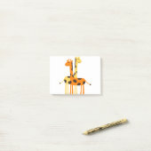 Post-it® Giraffe Afrique Safari (Sur un bureau)