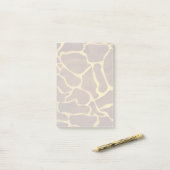 Post-it® Giraffe Brown et jaune (Sur un bureau)