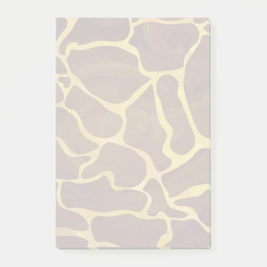 Post-it® Giraffe Brown et jaune (Devant)