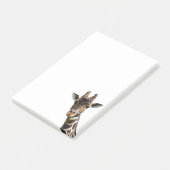 Post-it® Giraffe dans le coin Post It Notes (Incliné)