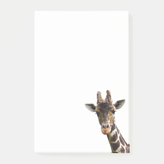 Post-it® Giraffe dans le coin Post It Notes (Devant)