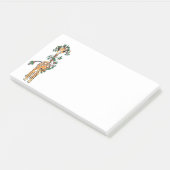 Post-it® Giraffe de Vacances - Holly garland (Incliné)