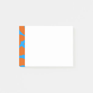 Post-it® Giraffe Imprimer Cyan orange