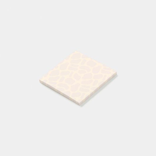 Post-it® Giraffe jaune sauvage Gradient Aquarelle minimale (Incliné)